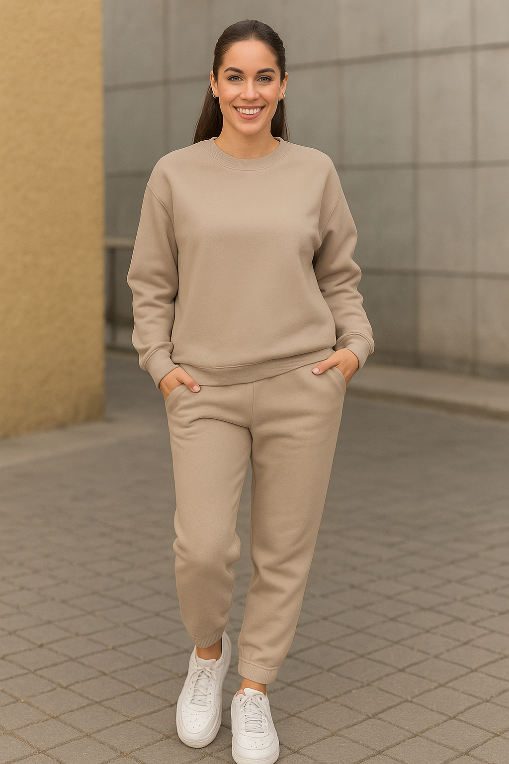 Jogger básico Dama French Terry ARENA (9005130711263)