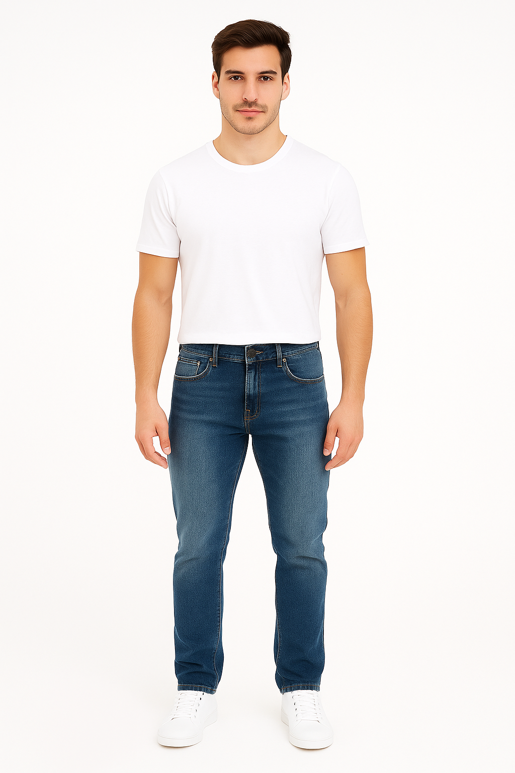 Pantalon Caballero Mezclilla / CINTA ROJA MARINO (9138784567519)