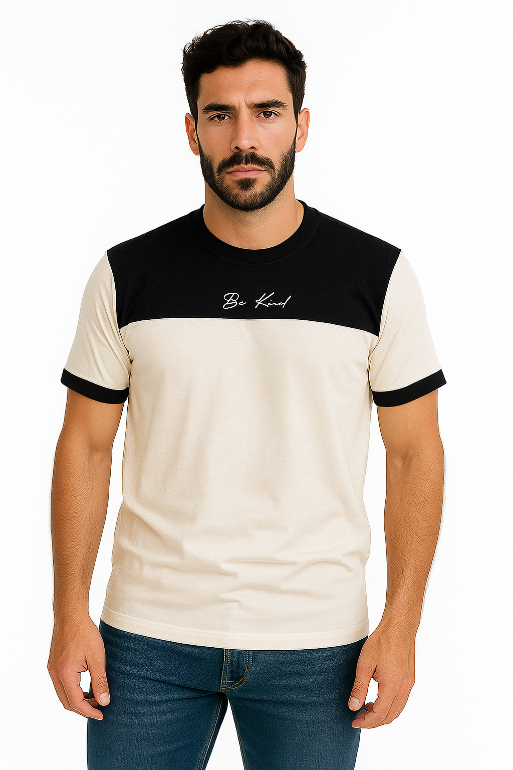 Playera Caballero MC / Be kind (8838714032351)