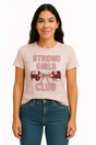 Playera Dama MC / STRONG GIRL ROS (9028335960287)