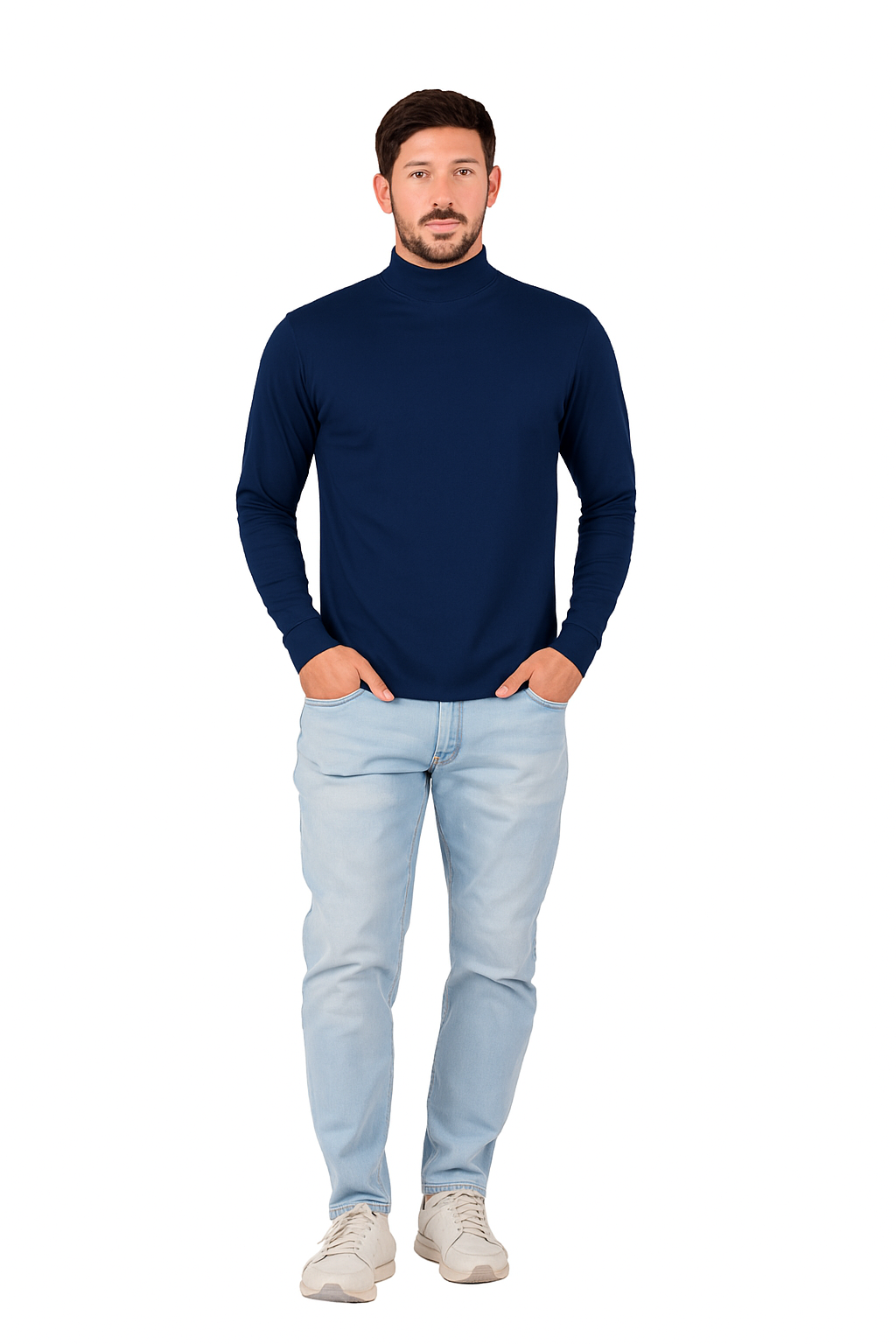 Playera Caballero CUELLO RUSO MIDNIGHT (9088511148255)