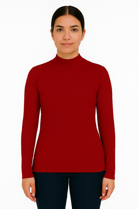 Playera Dama ML /  CUELLO RUSO SAVVYRED (9124179869919)