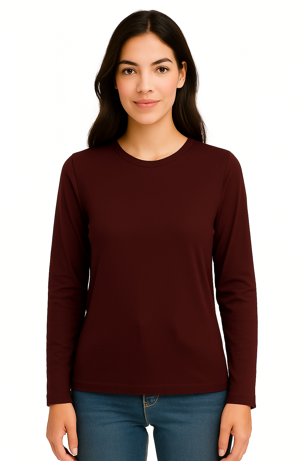 Playera Dama ML / BASICA MANGA LARGA LICKRA TAW (9124194910431)