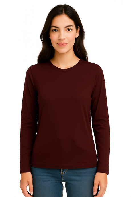 Playera Dama ML / BASICA MANGA LARGA LICKRA TAW (9124194910431)