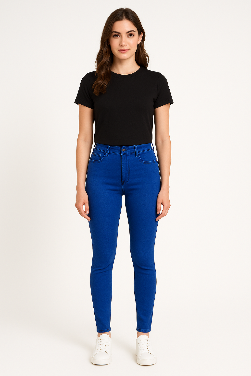 Pantalon Dama Mezclilla / Costuras Delgadas  DENIM (9105080877279)