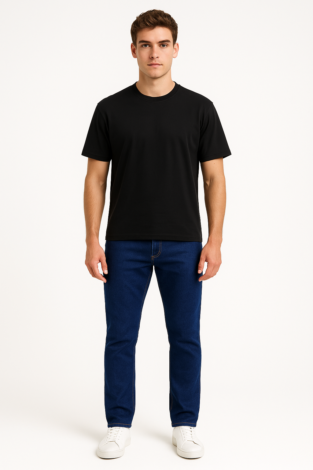 Pantalon Caballero Mezclilla / BASICO AD OBS (9124229054687)