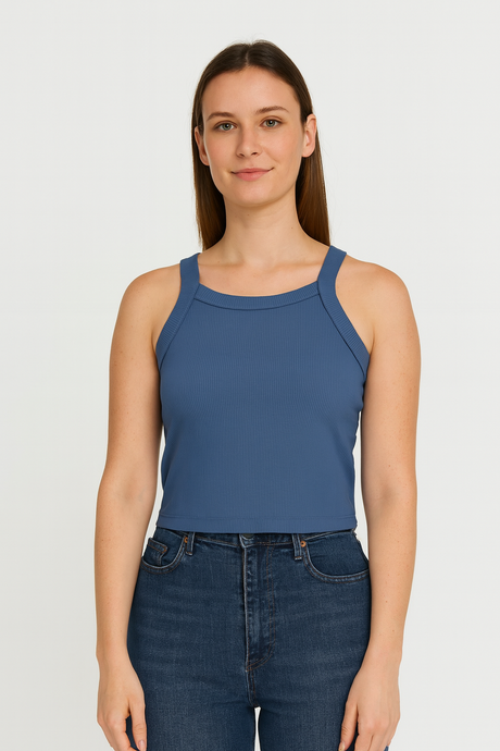 Tank Top / RIB TIRANTERA MARINO (9042755158239)