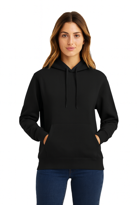 Sudadera Dama ML / Básica Negro (8816925966559)