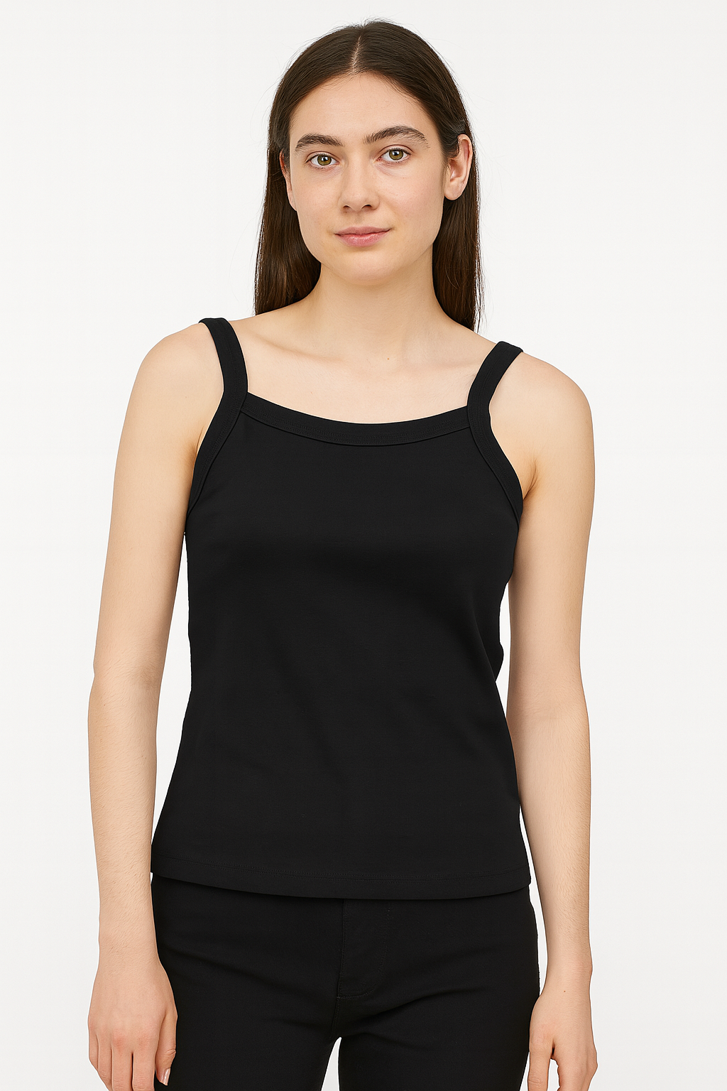 Tank Top / RIB TIRANTERA NEGRO