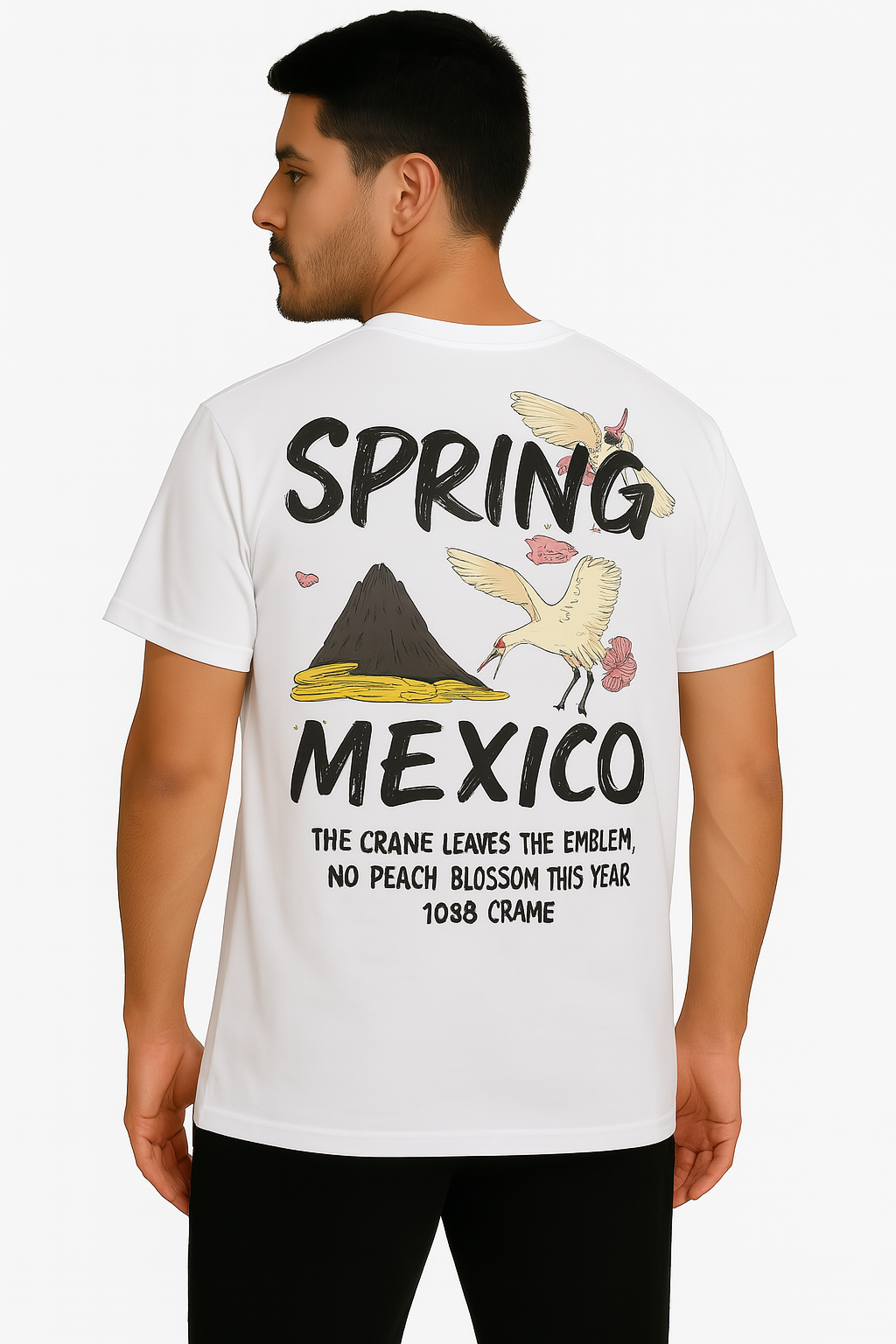 Playera Caballero MC / SPRING BLANCO (8969462120671)