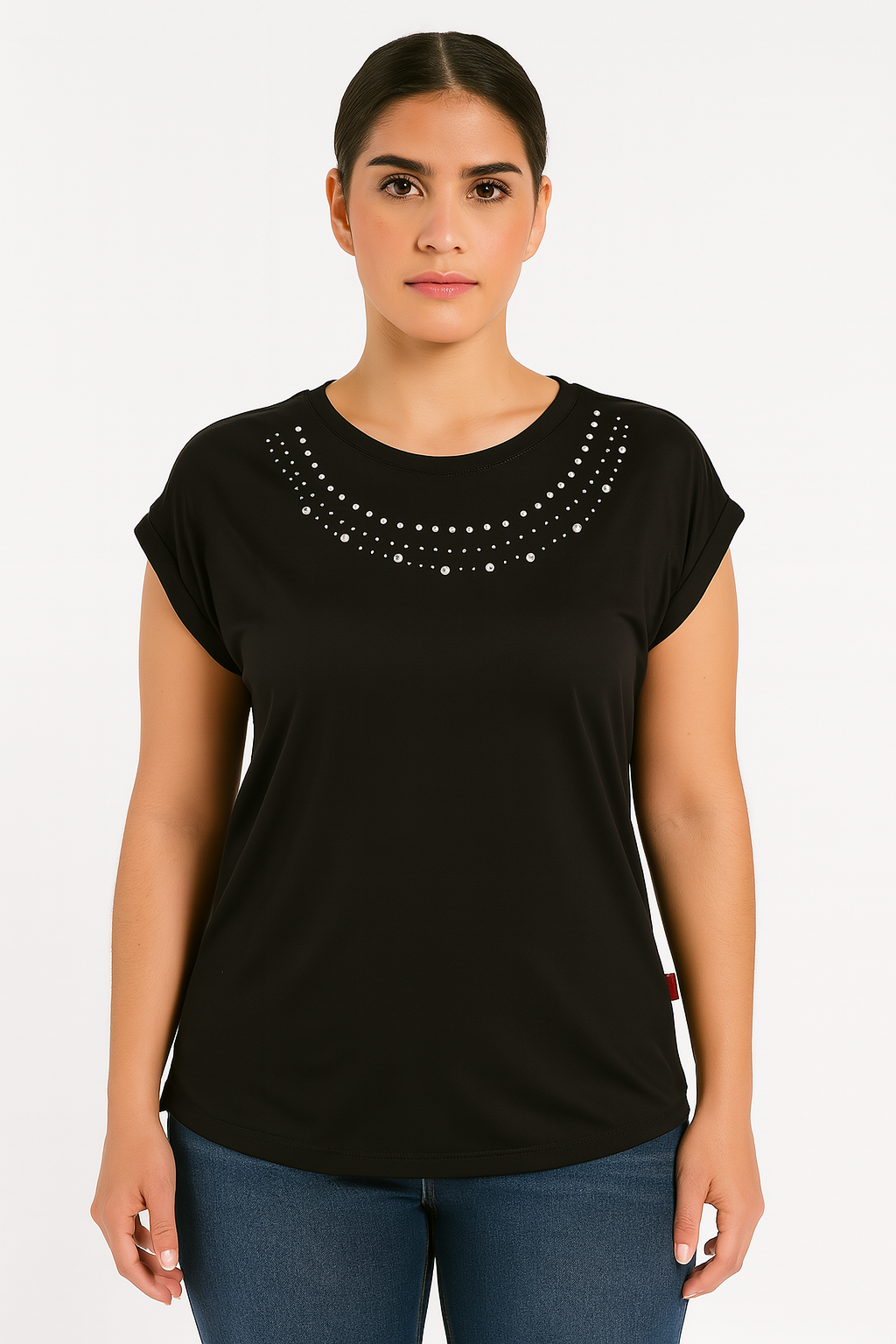 Playera Para Dama Mc / Collares (8569878118623)