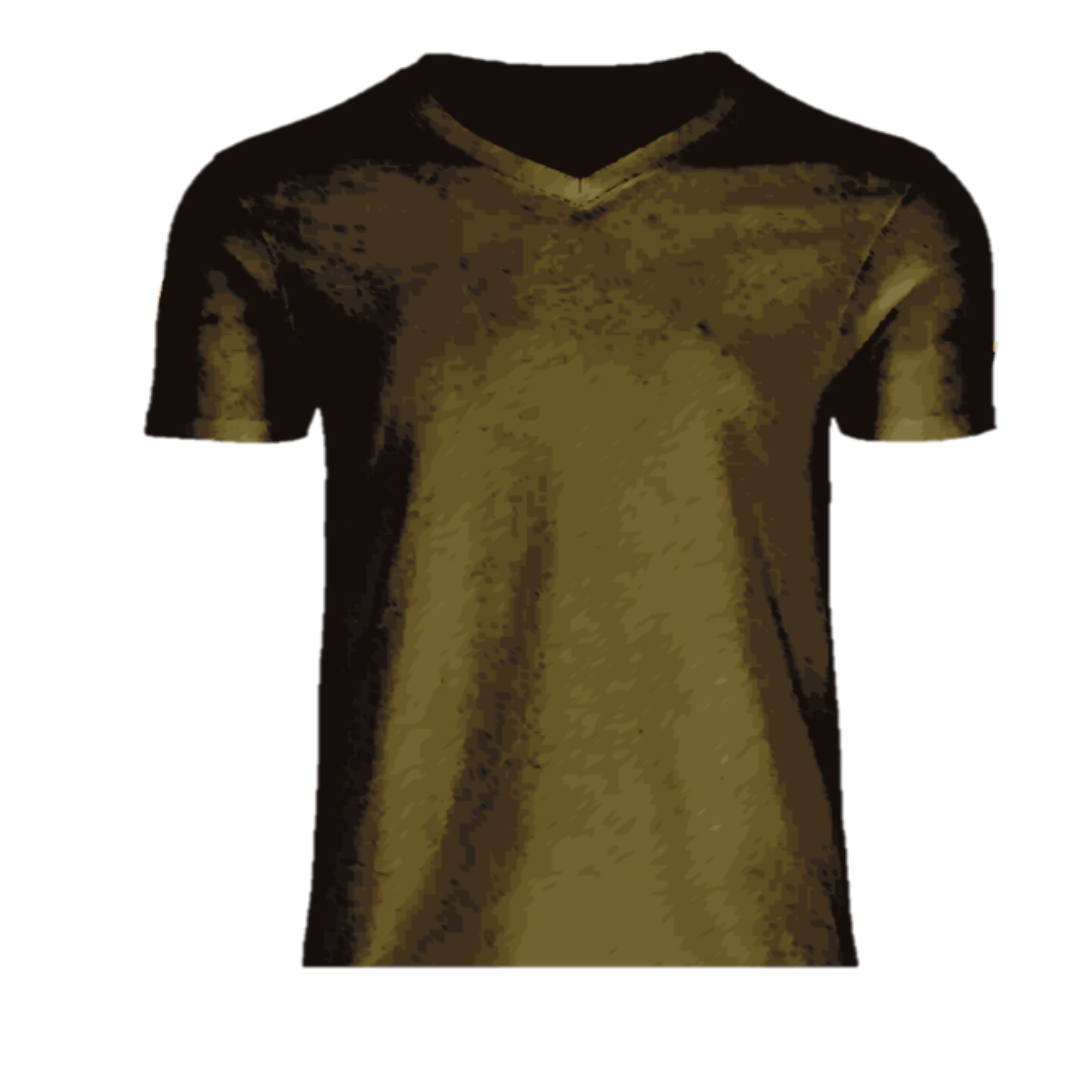 Playera Caballero MC / BASICA CUELLO V MIL (8815832432863)