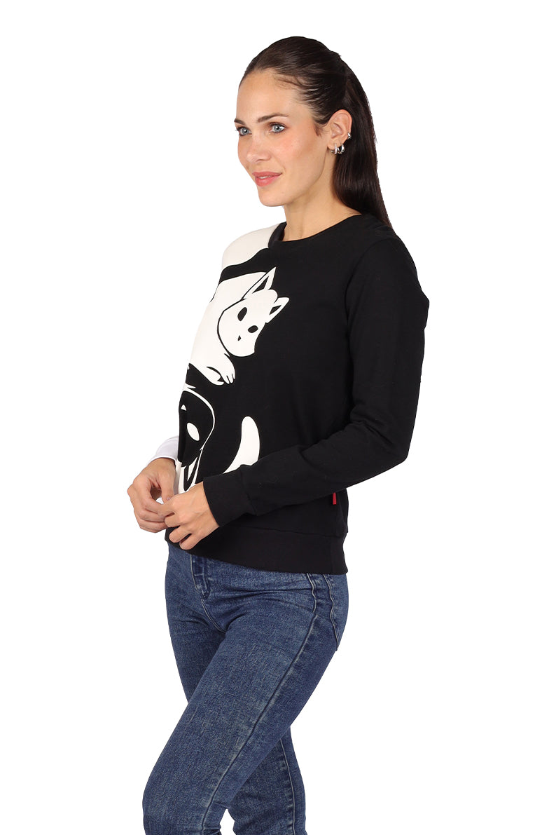 Sudadera Gatos abrazados (4169273573399)