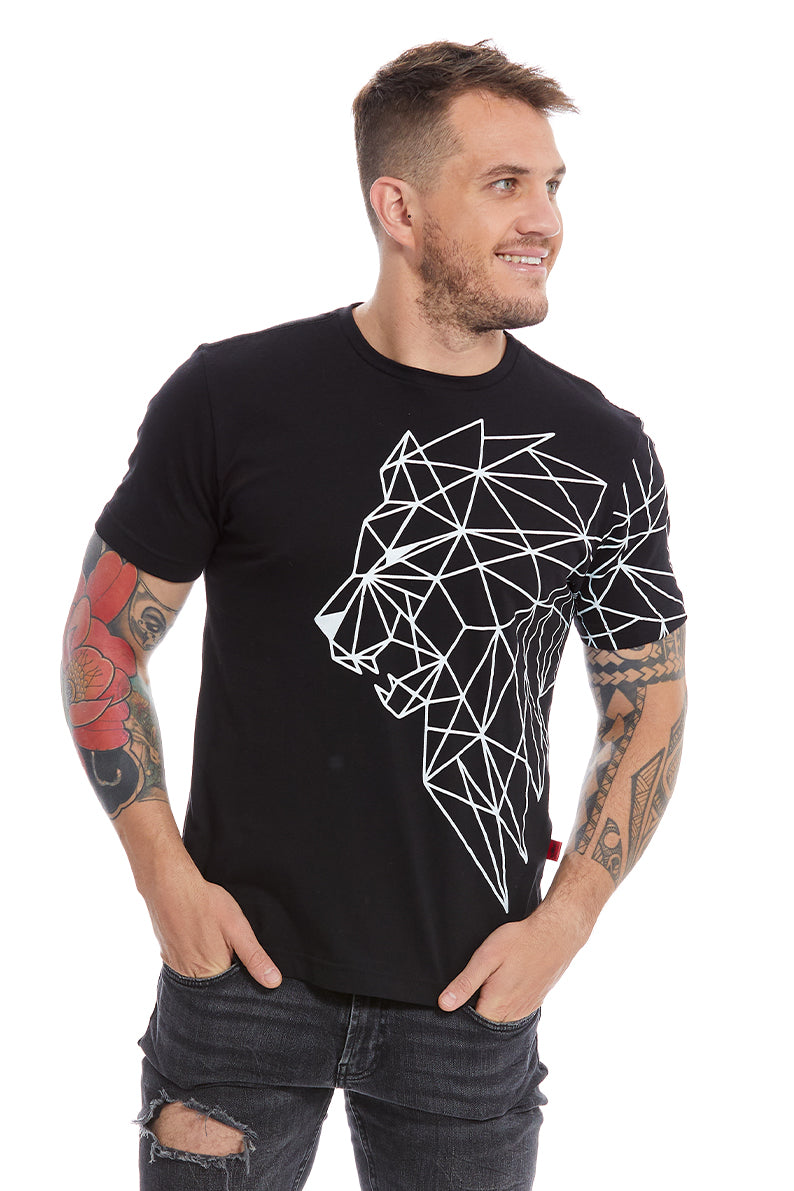 Playera GEOMETRICO MANGA (8104380367071)
