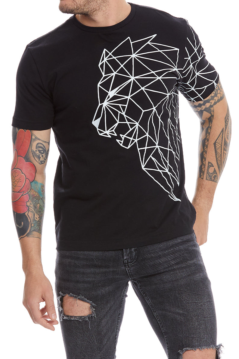 Playera GEOMETRICO MANGA (8104380367071)