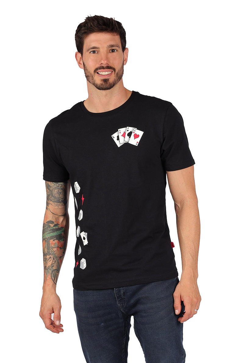 Playera Caballero - CARTA (8264331985119)