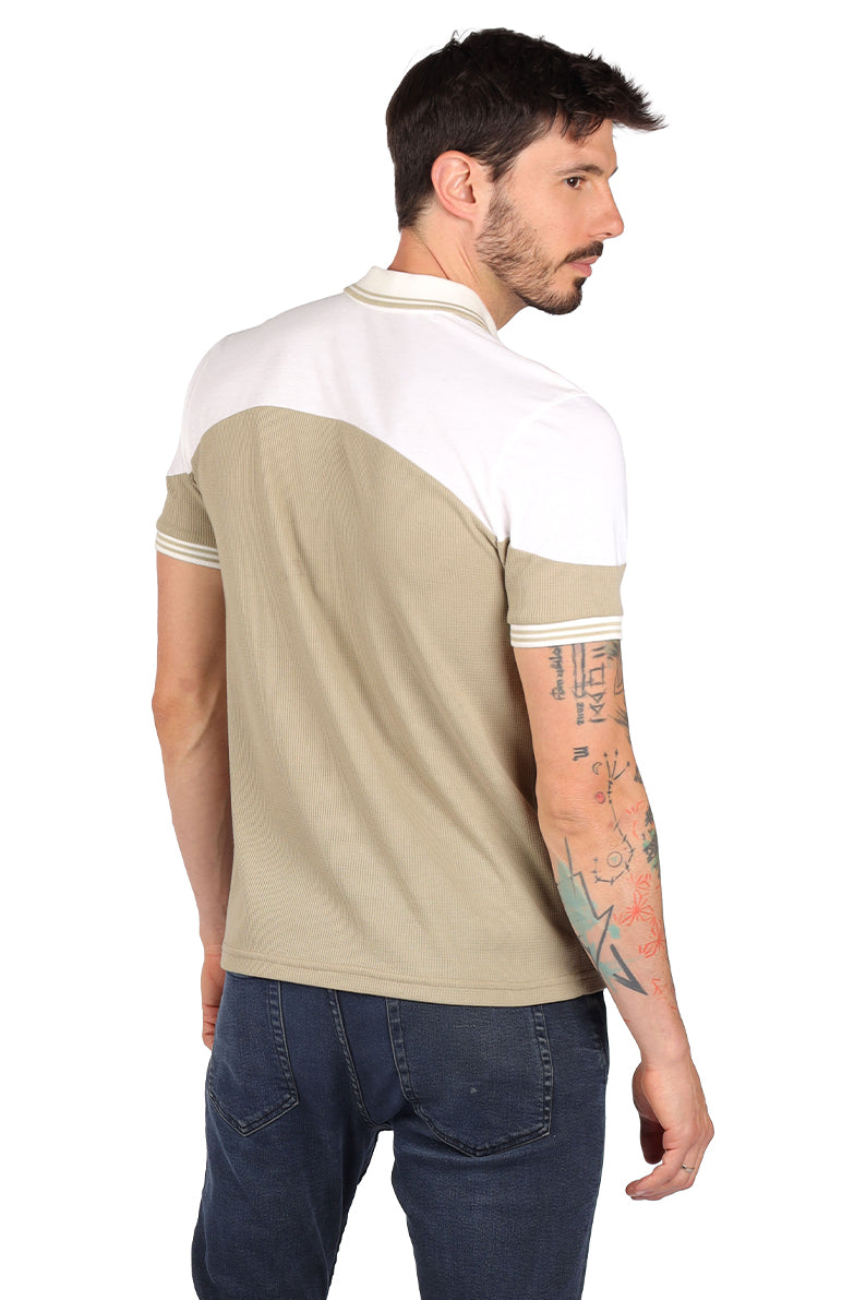 Playera Caballero CUELLO RAYAS (8617111617759)