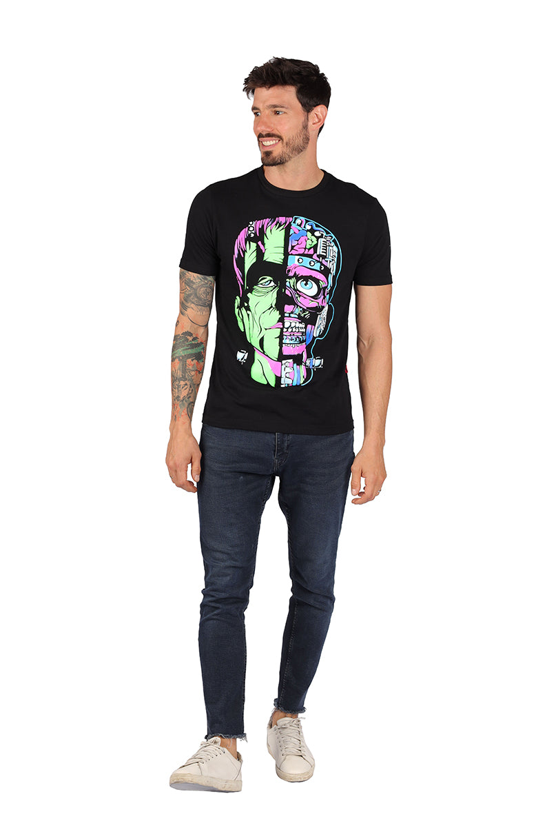 Playera Caballero MC / Frankenstein (8811321950431)