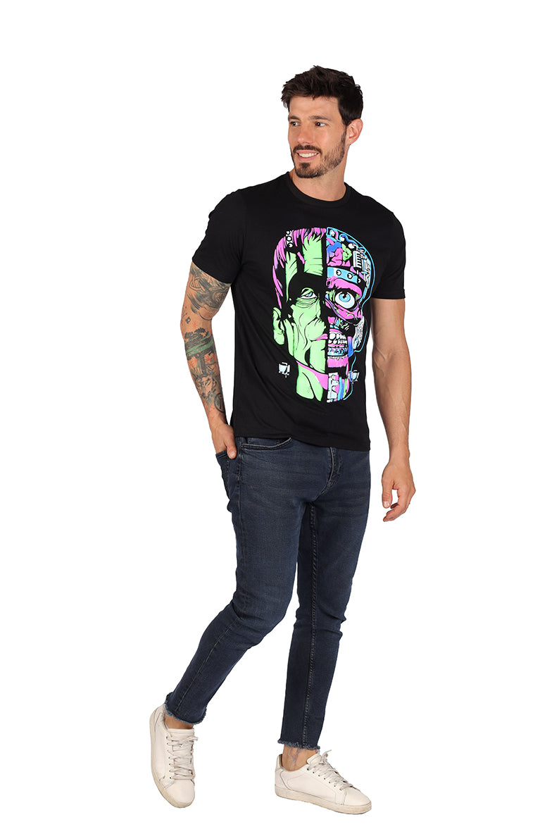 Playera Caballero MC / Frankenstein (8811321950431)