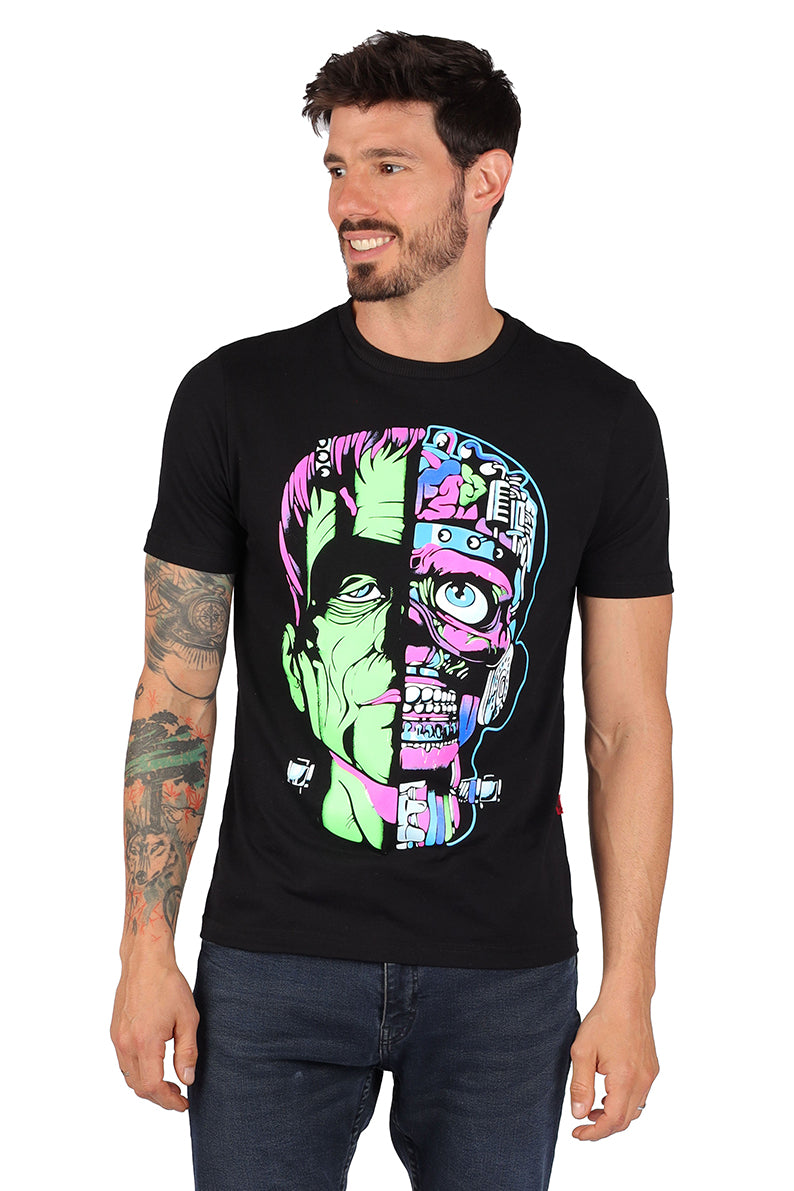 Playera Caballero MC / Frankenstein (8811321950431)