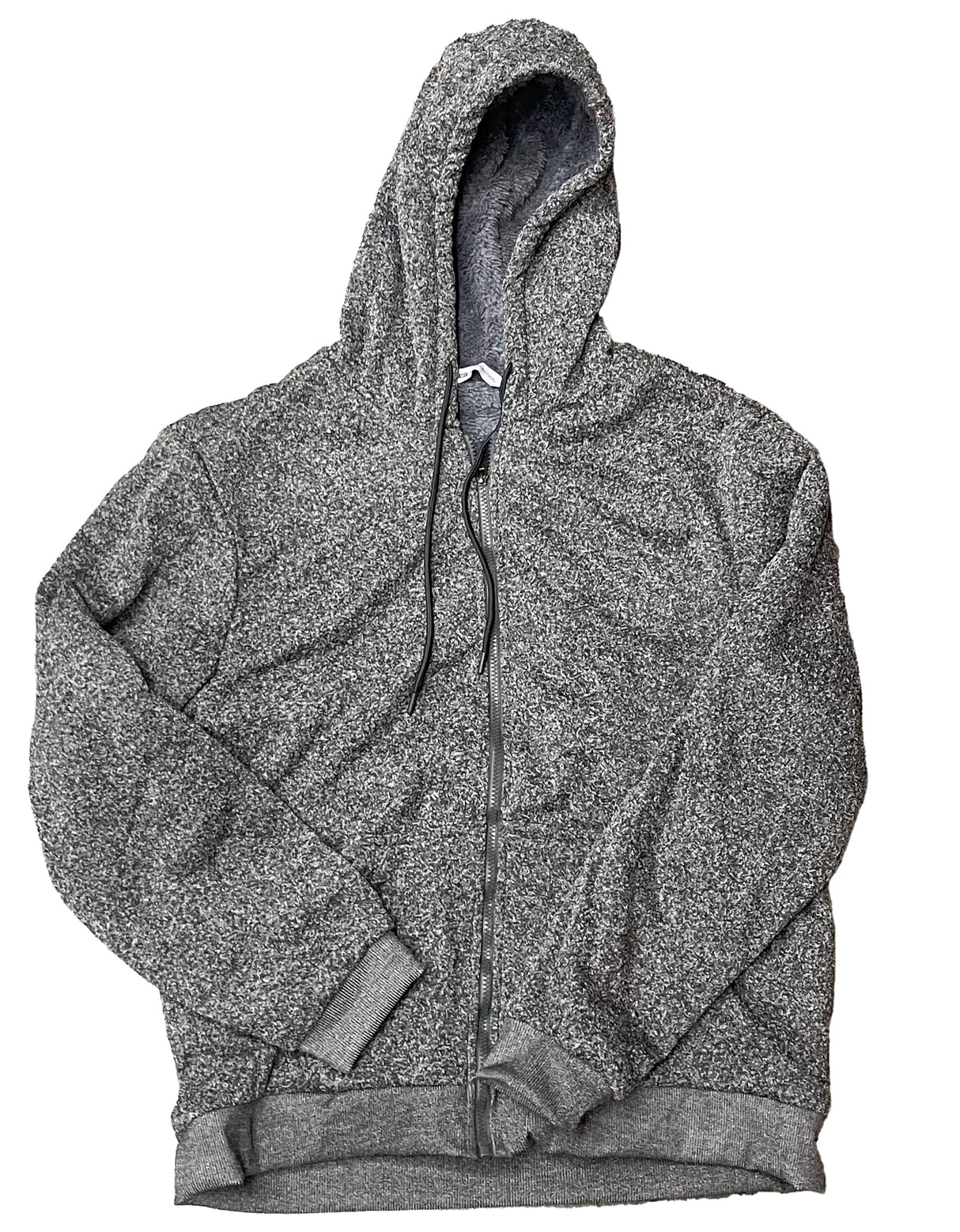 Sudadera Caballero / SUDADERA CON CAPUCHA GRIS (8828277981407)