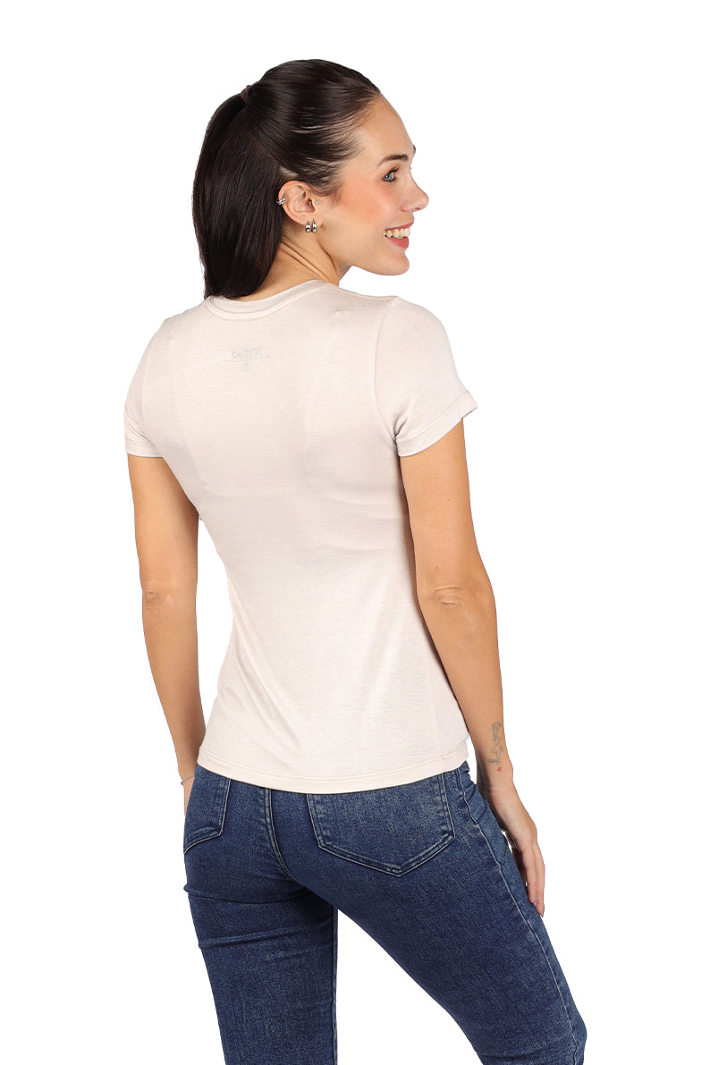 Playera Dama MC / Gato bolsillo (8815299035359)