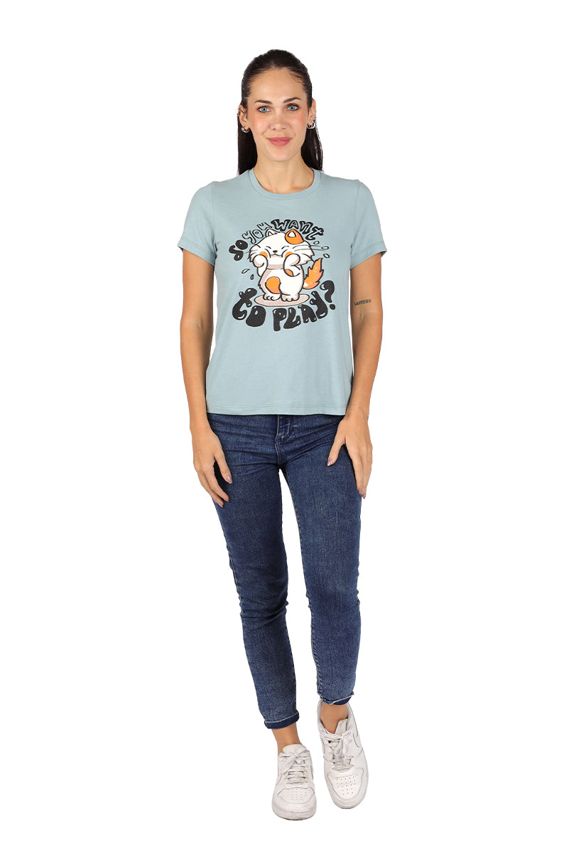 Playera Dama TO PLAY (8726035792095)
