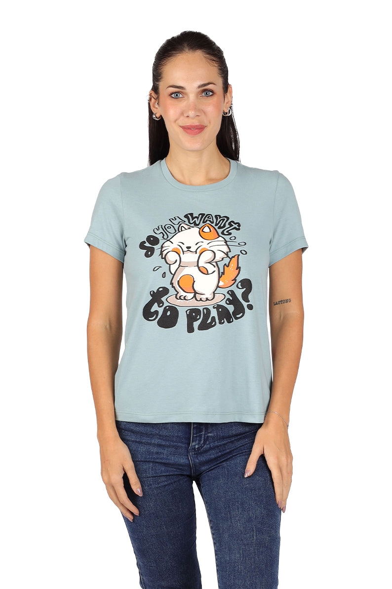 Playera Dama TO PLAY (8726035792095)