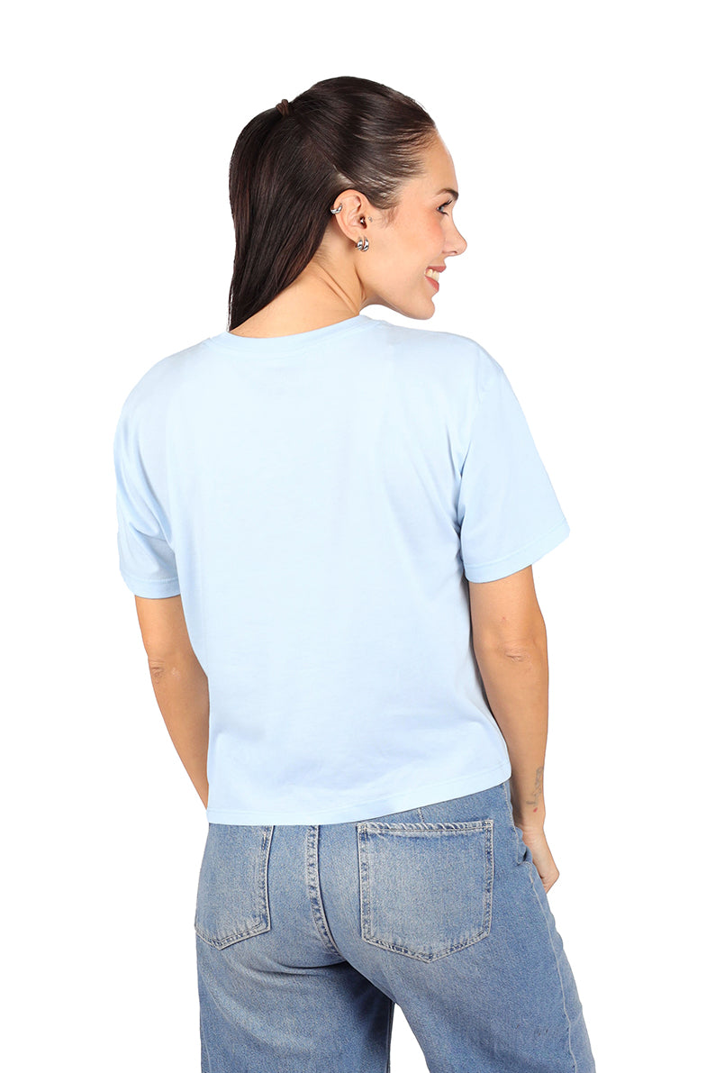 Playera Dama MC/ NY azul (8792918655199)