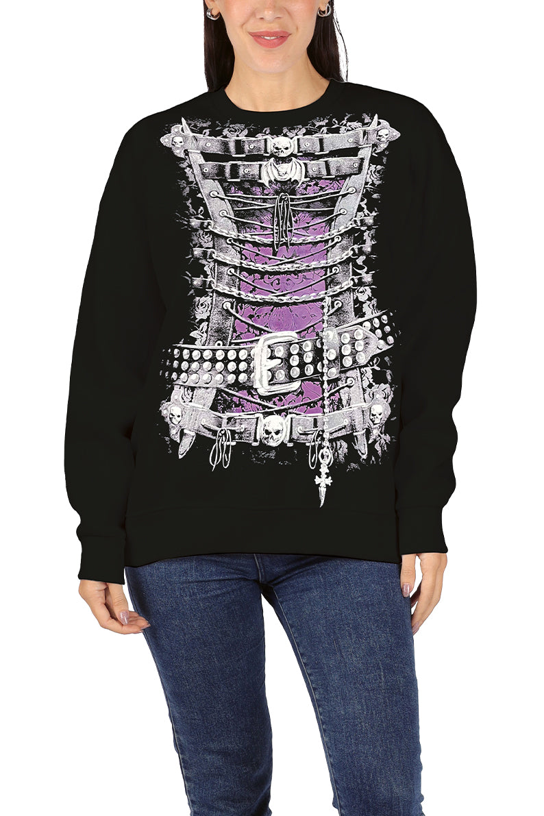 Sudadera Dama ML / Dark (8811384176863)