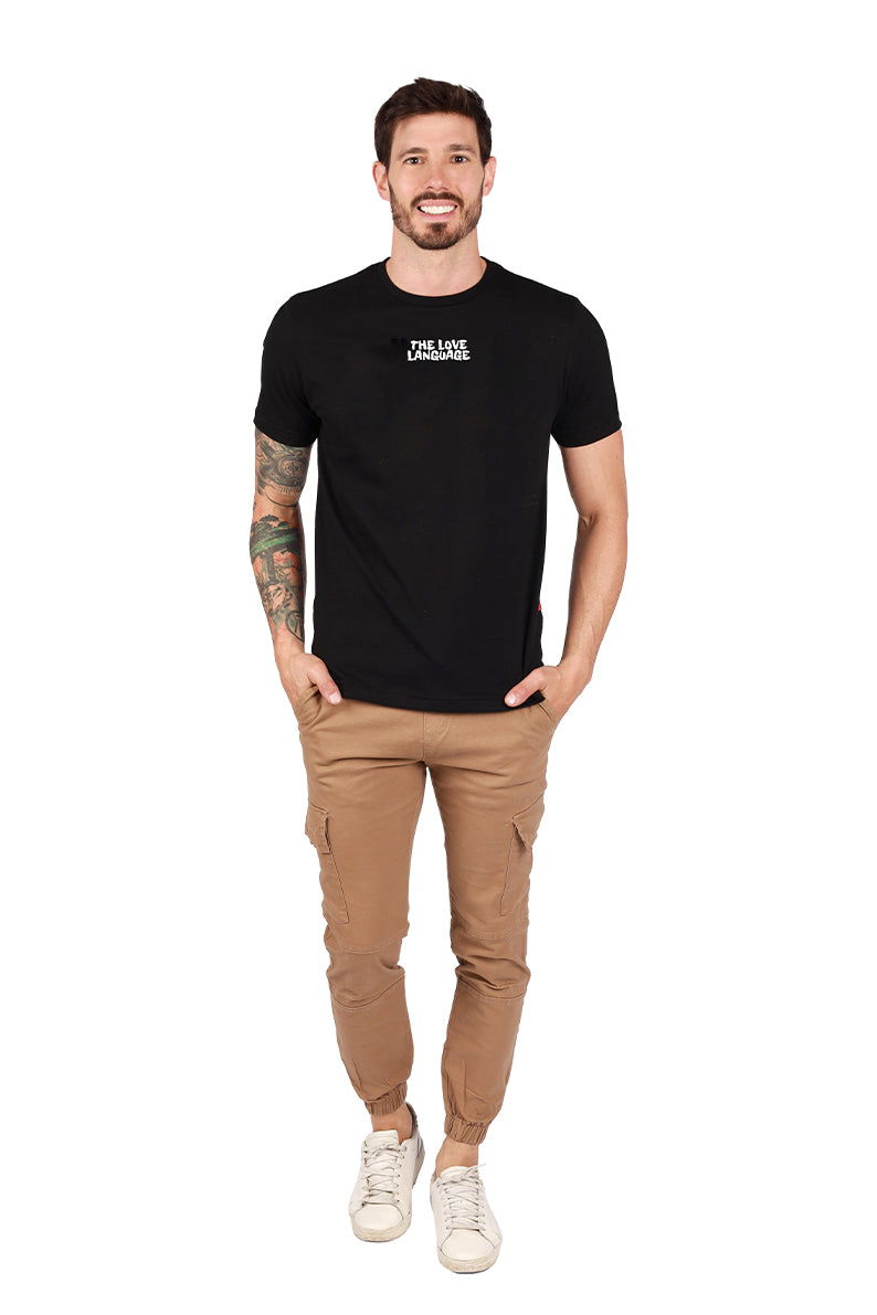 Playera Caballero MC / LANGUAGE (8890463944927)