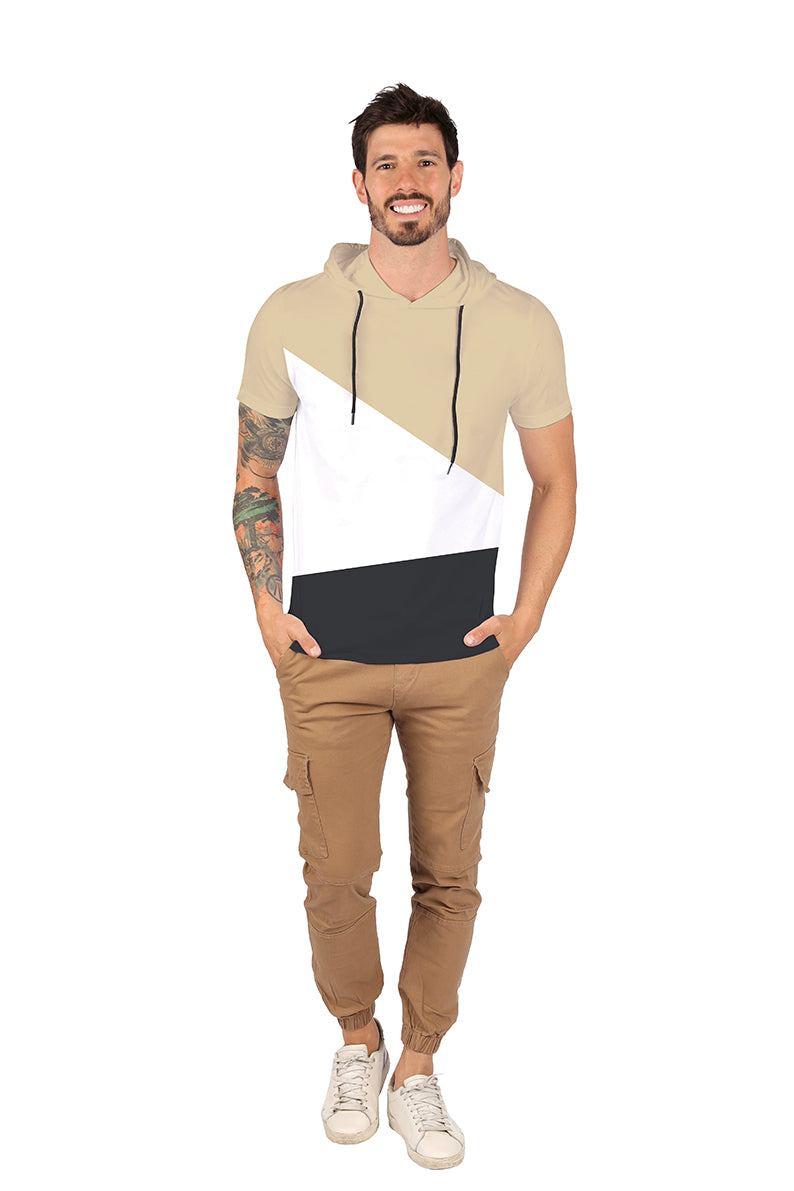 Playera Caballero MC / CAPUCHA CORTES (8923082653919)