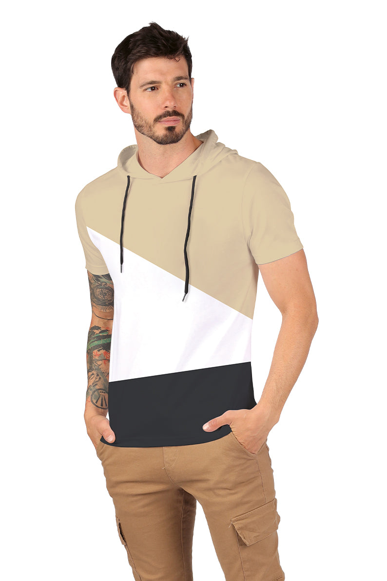 Playera Caballero MC / CAPUCHA CORTES (8923082653919)