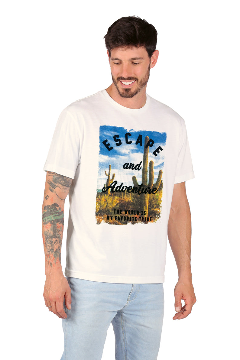 Playera Caballero MC / ESCAPE (8923061584095)