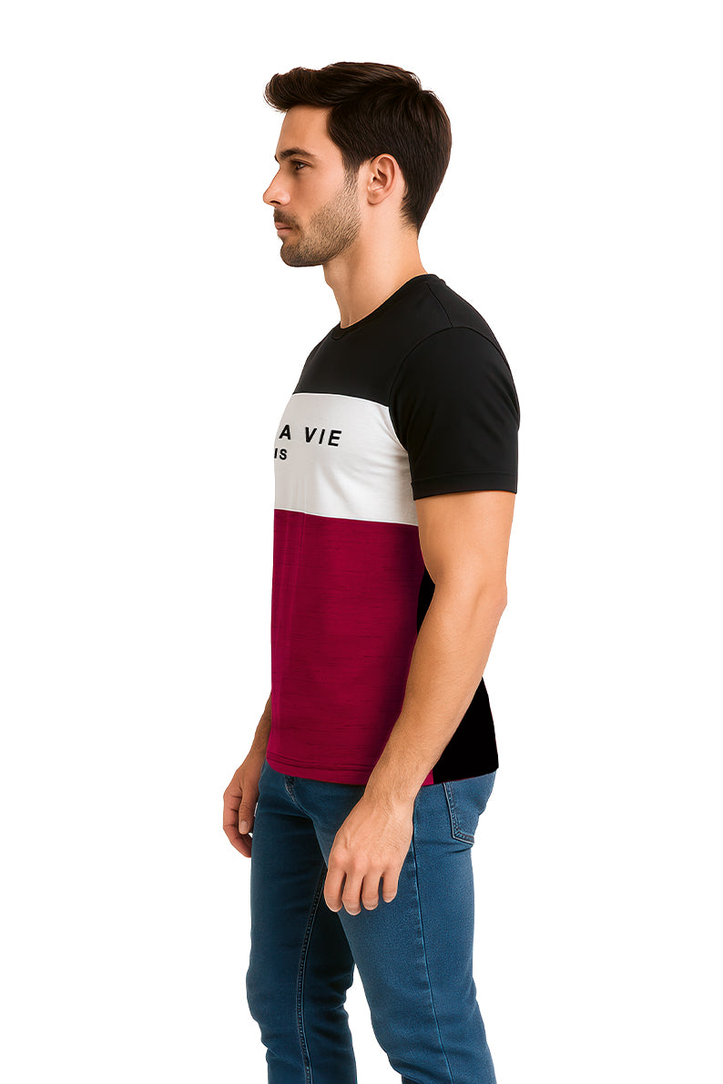 Playera Caballero MC / CEST LA VIE NEG (9063831797983)