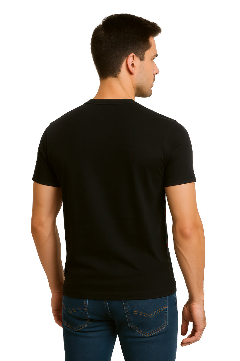 Playera Caballero MC / BEAR IN BLACK NEGRO (9028303061215)