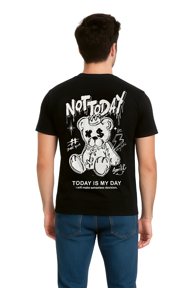 Playera Caballero MC / NOT TODAY NEGRO (9090197881055)