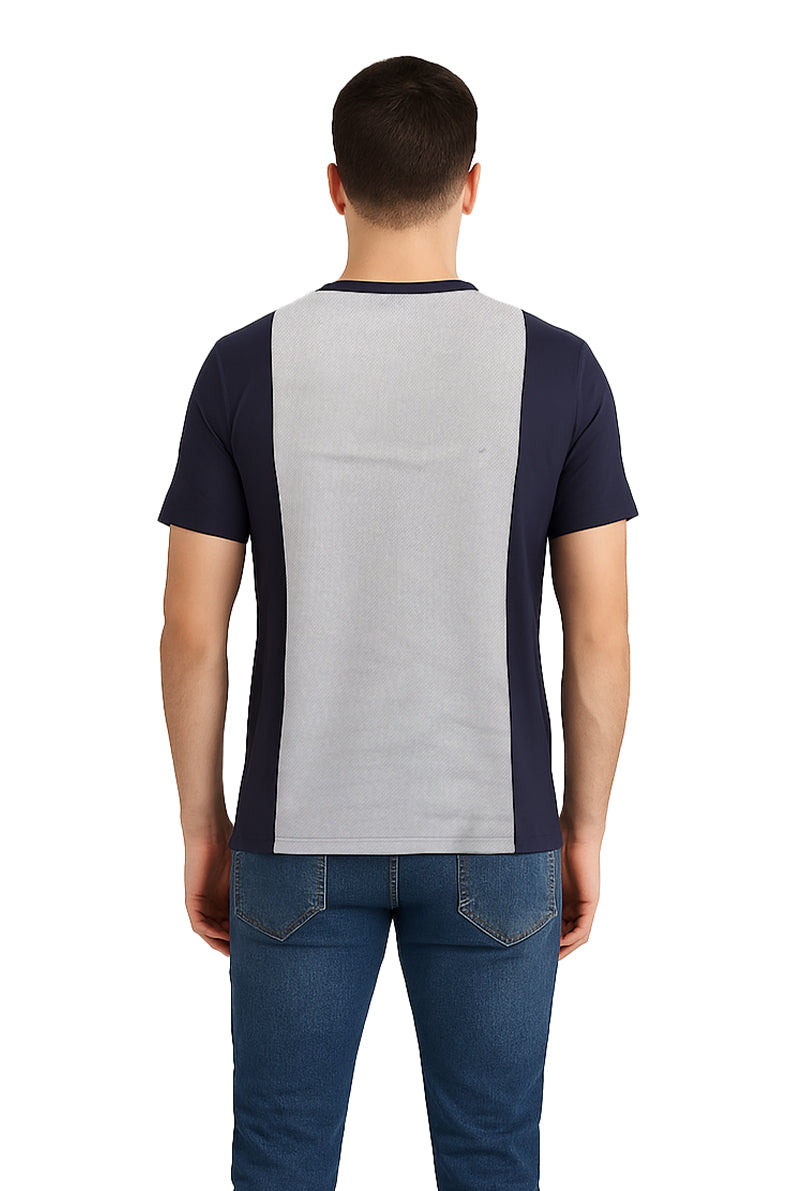 Playera Caballero MC / UNBREAKABLE GRISCLARO/MARINO (9104951640287)