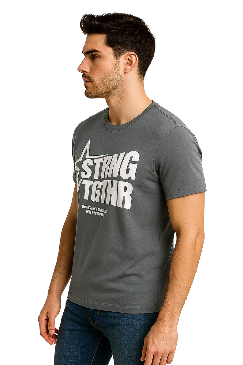Playera Caballero MC / STRUGGLE RATA/GRIS (9079106928863)