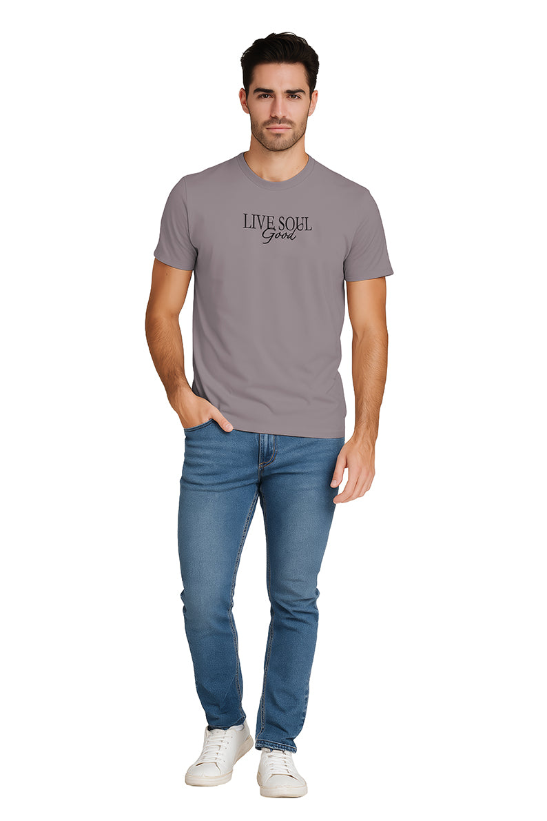 Playera Caballero MC / LIVE SOUL GRISDOVE (9109304836319)