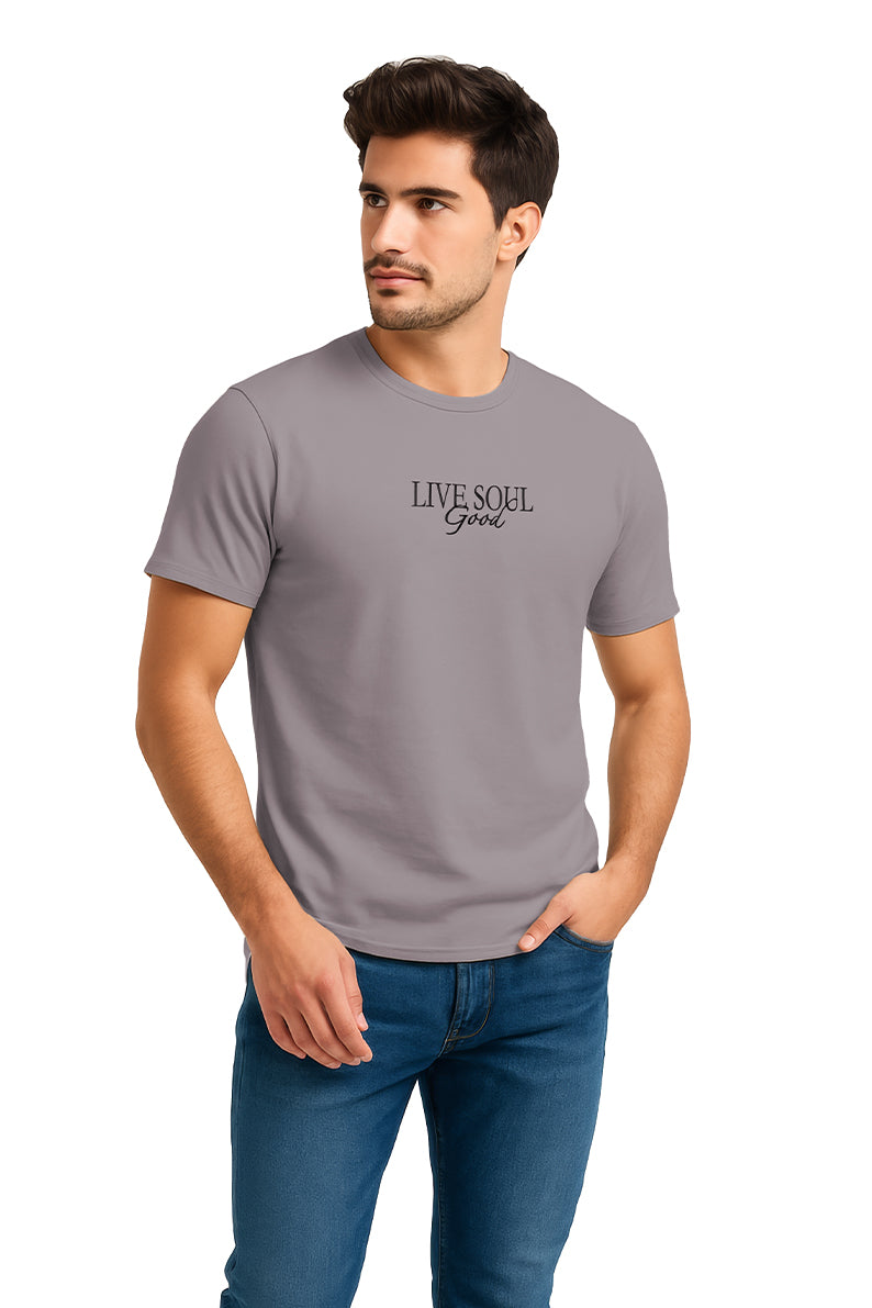 Playera Caballero MC / LIVE SOUL GRISDOVE (9109304836319)