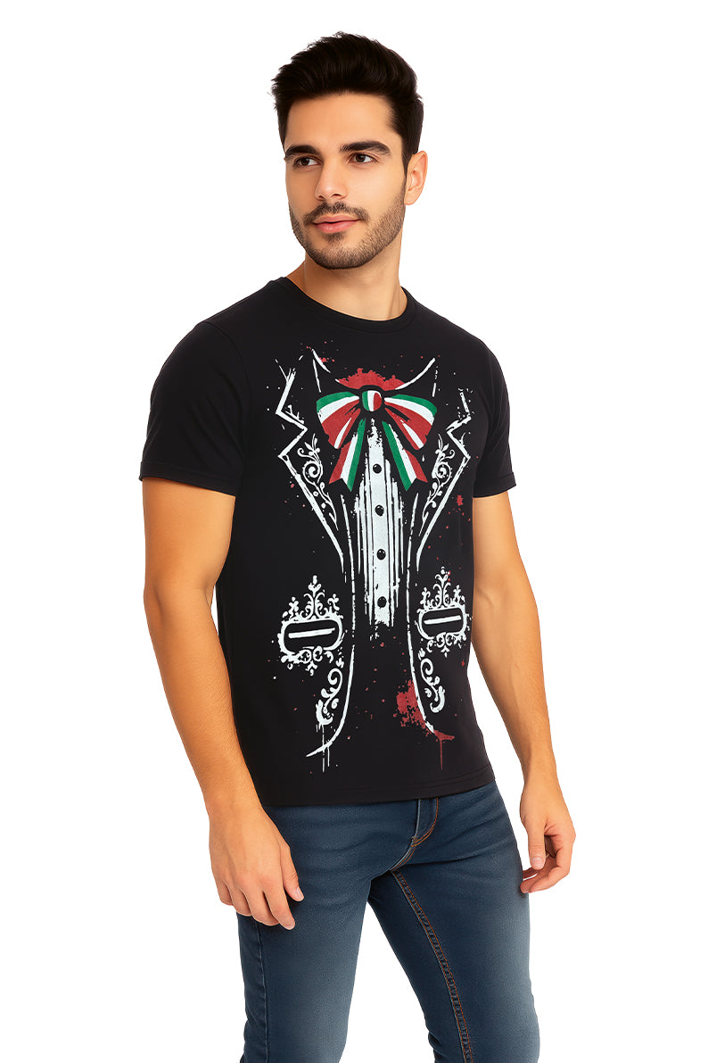 Playera Caballero MC / PAINT NEGRO (9096420262111)