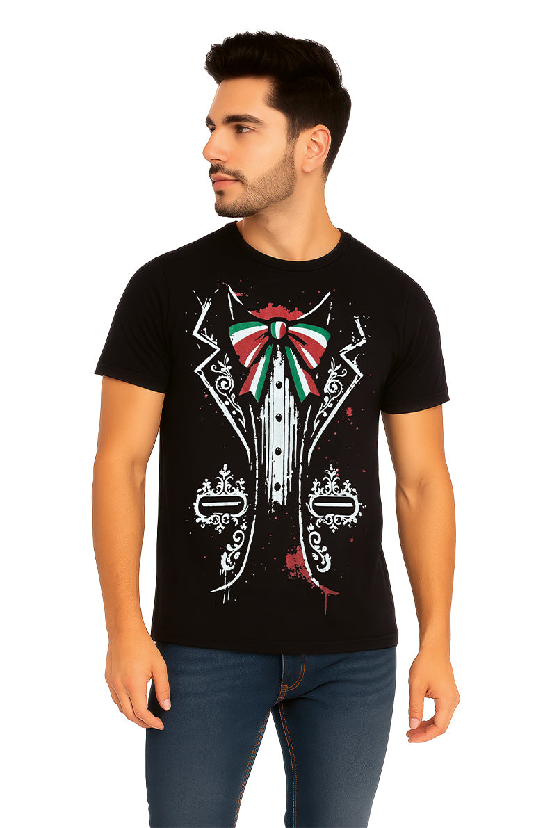 Playera Caballero MC / PAINT NEGRO (9096420262111)