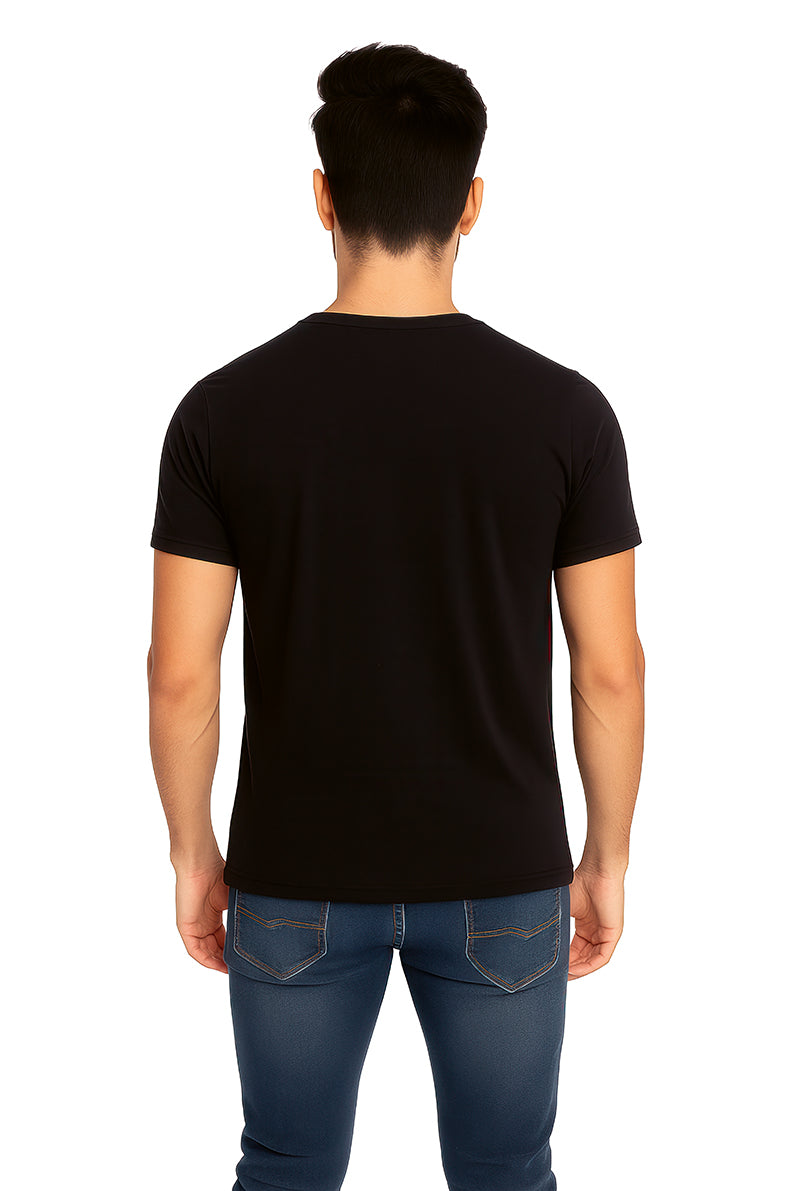 Playera Caballero MC / PAINT NEGRO (9096420262111)