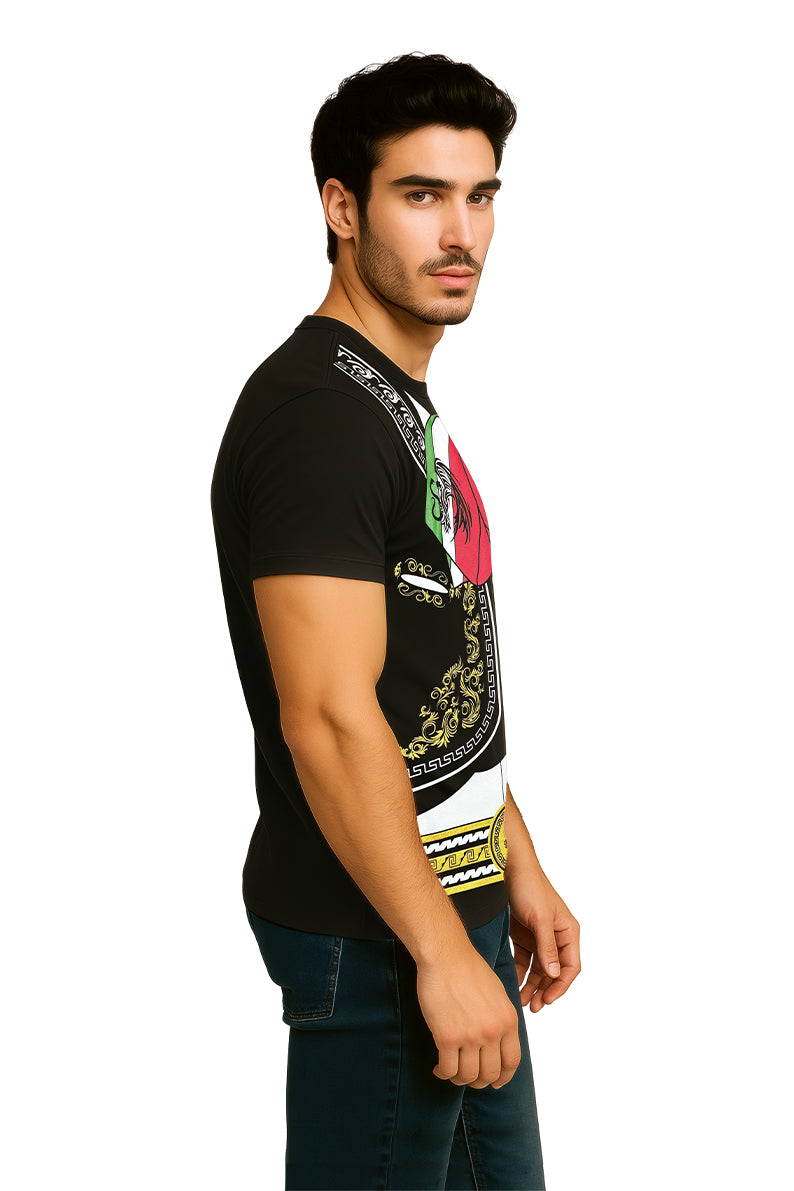 Playera Caballero MC / CINTURON AGUILA NEGRO (9096423932127)