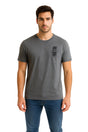 Playera Caballero MC / CHAOTIC  RATA/GRIS (9152902987999)