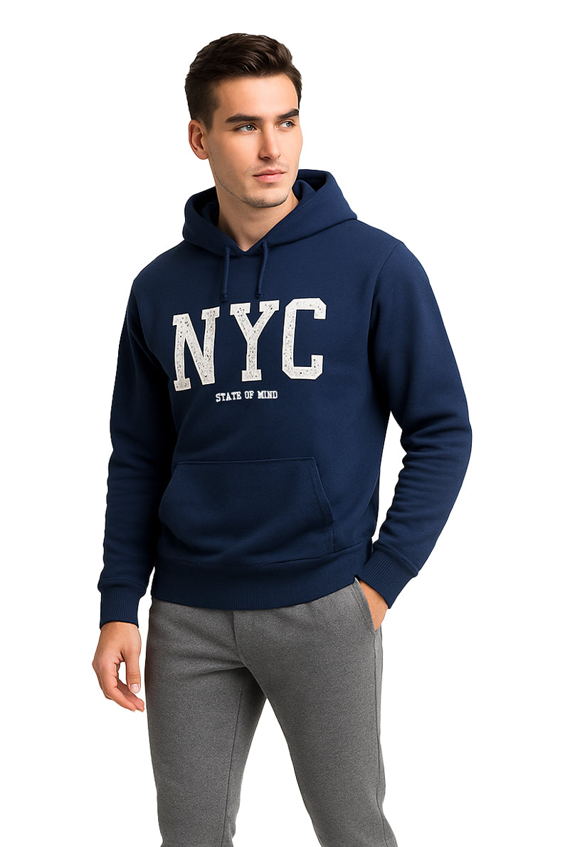 Playera Caballero ML / STATE OF MIND MARINO (9096486977759)