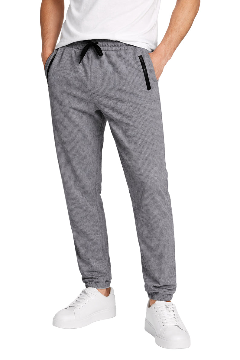 Jogger Cierres en bolsas gris