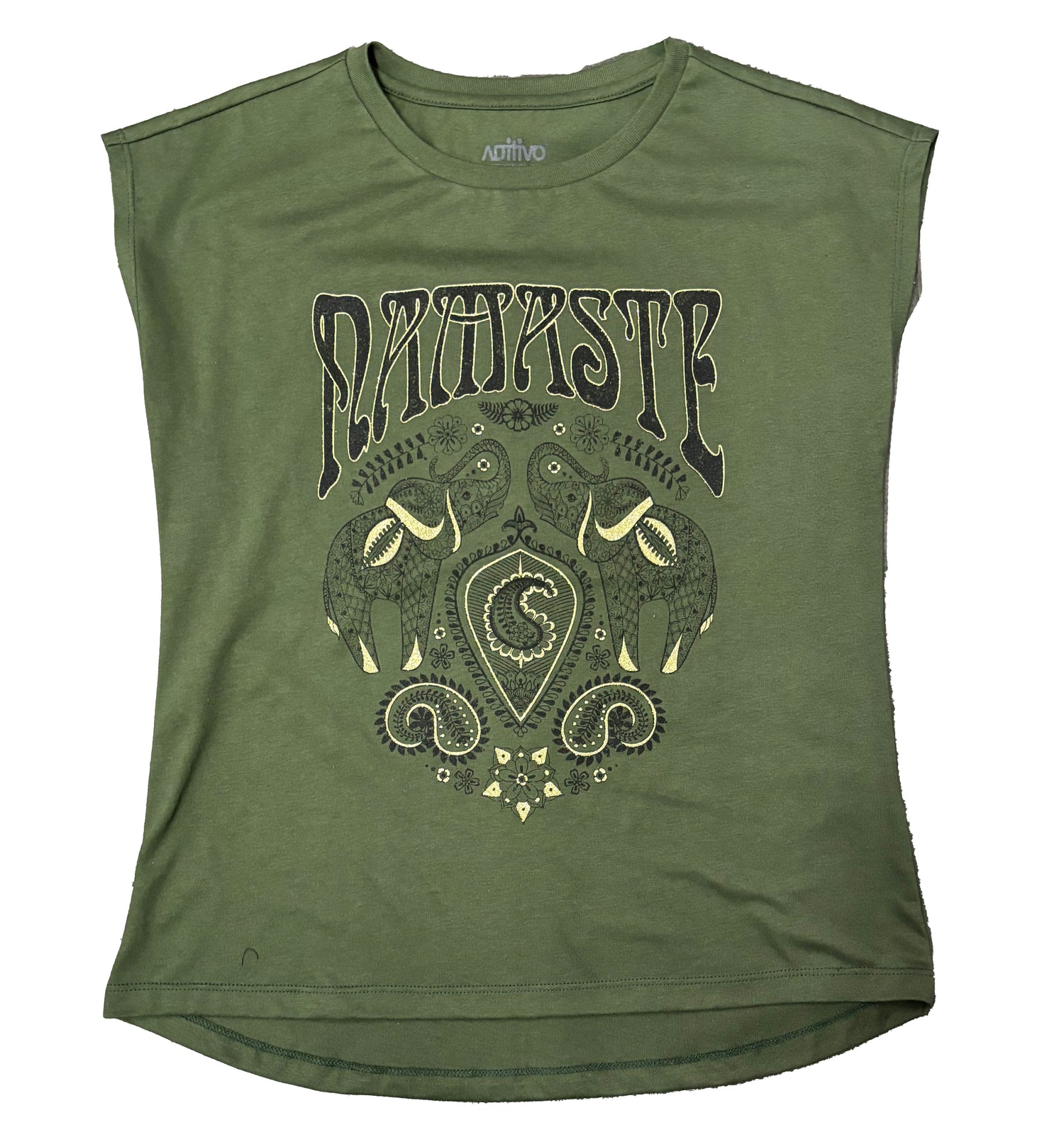 Playera Dama MC / NAMASTE (8951077437663)