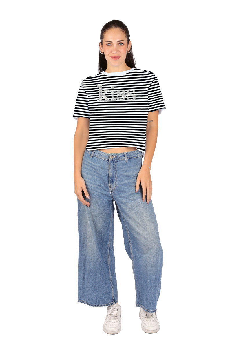 Playera Dama MC / KISS (9039182659807) (9028323901663)